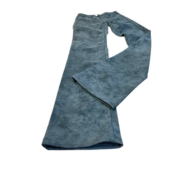 NEW Rock & Roll Denim Highrise PU Leather Bootcut Pants (26x34) - Picture 6 of 11